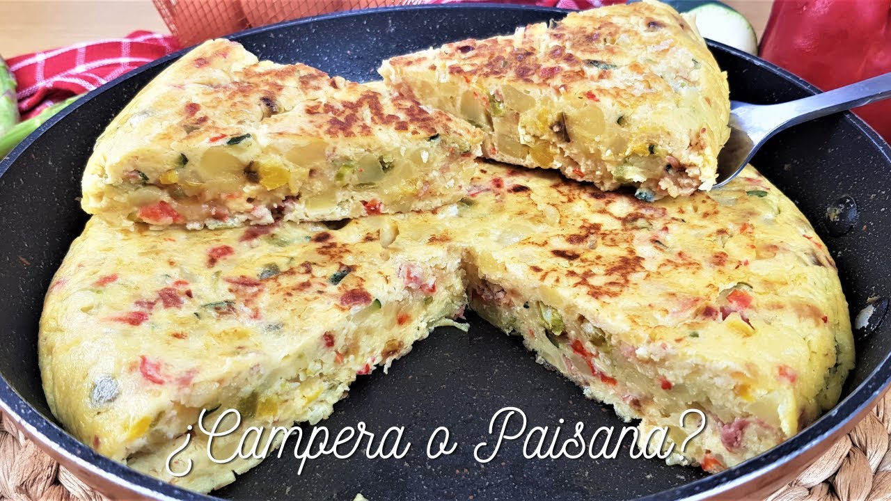 ⭐ Tortilla Campera o Tortilla Paisana ¿Tú como la llamas?