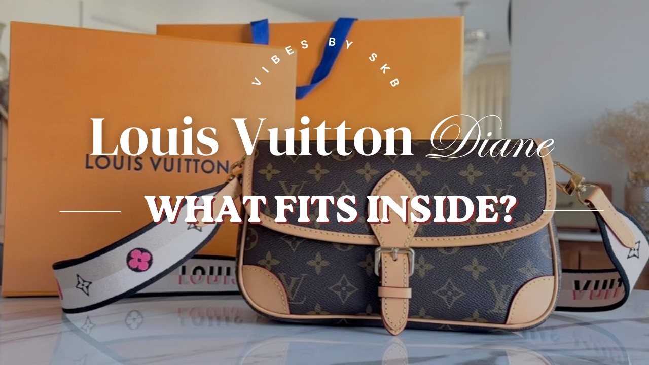 Louis Vuitton Diane | What Fits Inside? | Vibes by SKB