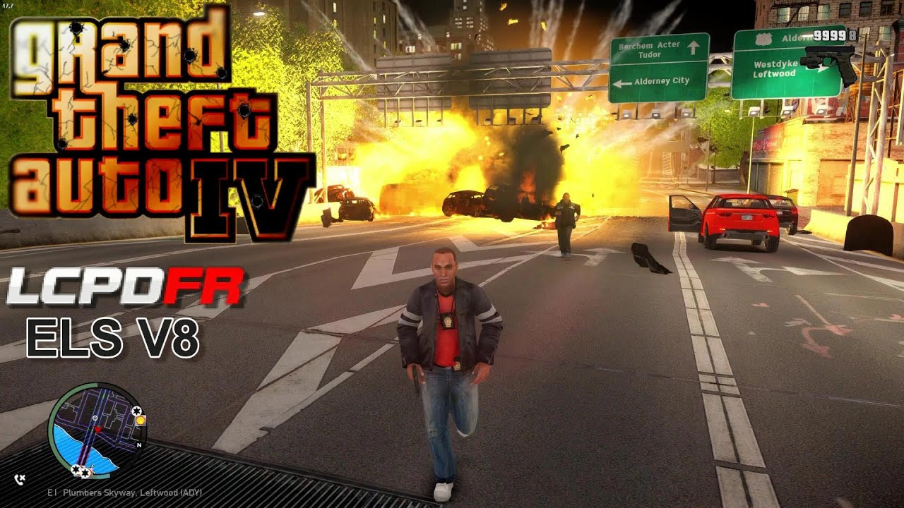 GTA IV - LCPDFR - 1.0C - ЭПИЗОД 90 - Убираем оружие с улиц (NYPD, FORD TAURUS БЕЗ ОЗНАКОВ)
