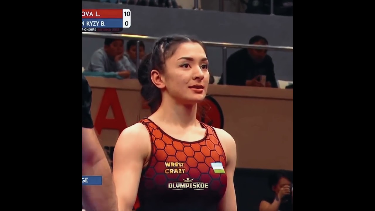 ❤️Laylo Sobirova 🌸 #champion #wrestling #grecoroman #freestyle #asian #champions #kyrgyzstan