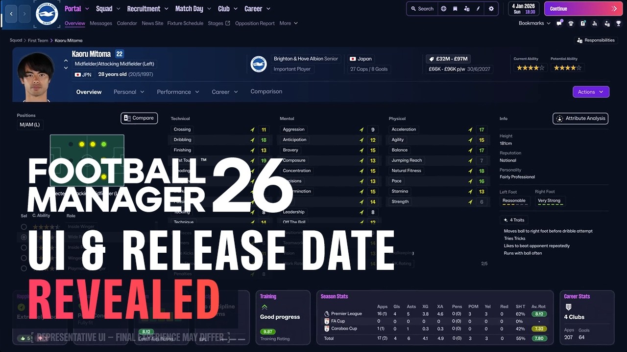 NEW GAME-CHANGING FM26 Reveal + RELEASE DATE Announced! | Football Manager 2026 News