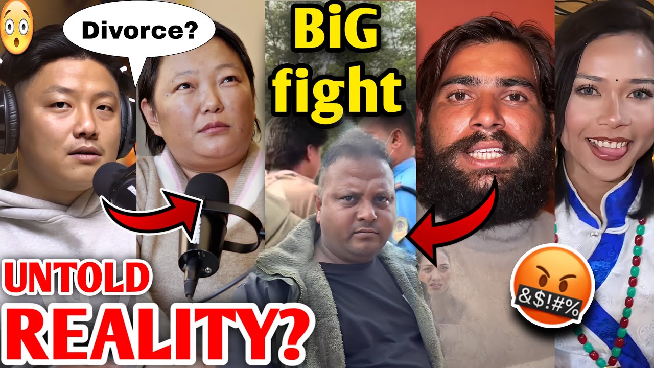 BIG F!Ght!! Rungmang vlog & Binduli Divorce🤬?..Misbehave with Indian traveler in Nepal | Bebo vlogs