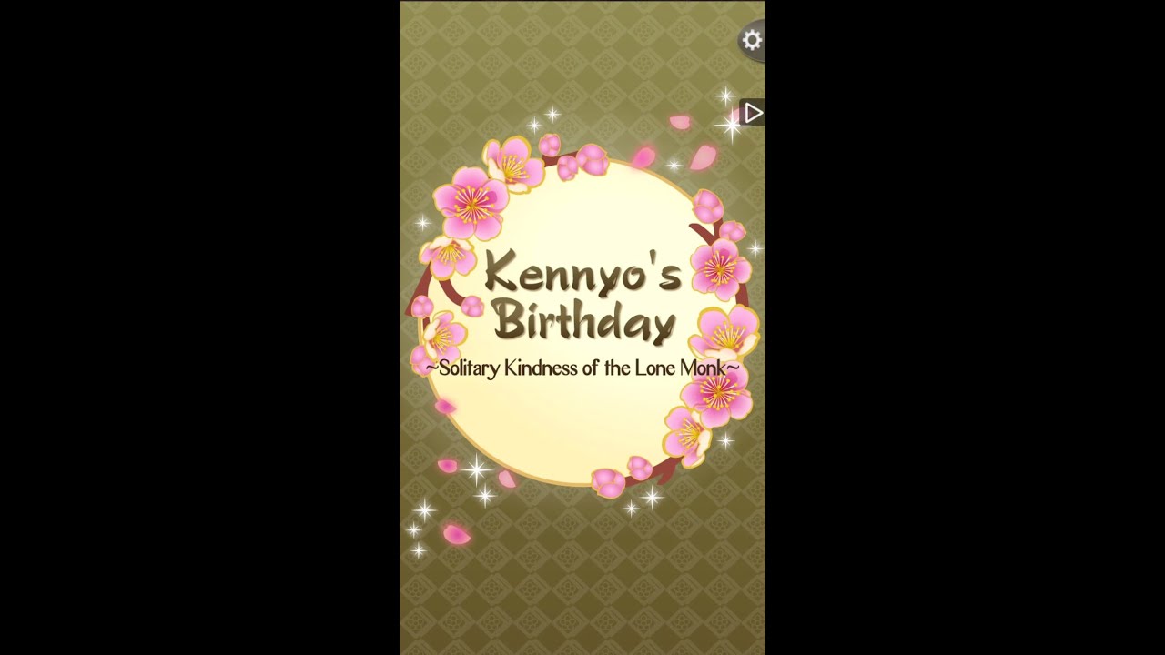 Ikemen Sengoku - Kennyo birthday - Solitary kindness of the lone monk