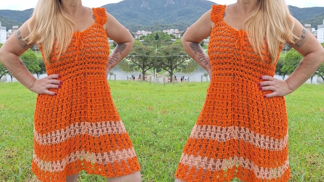 Vestido Midi em Crochê | Leve, Feminino e Ideal Para o Verão ☀️