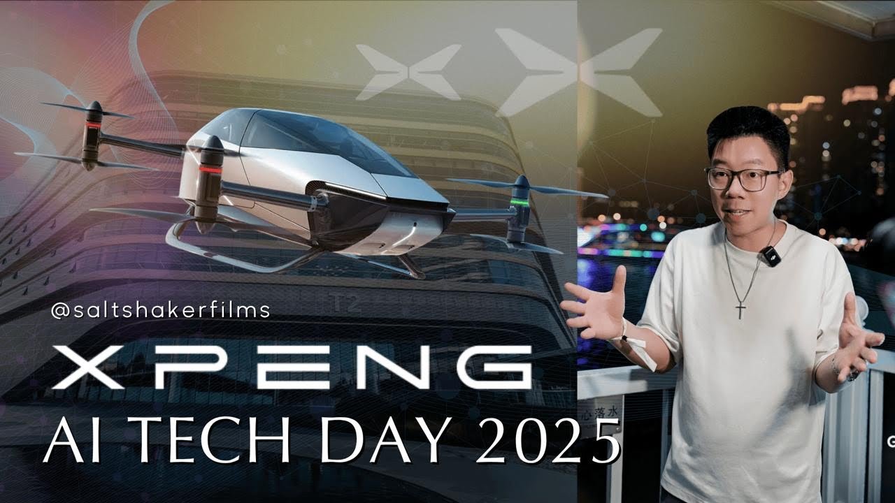 XPENG AI Day 2025 | Guangzhou Unveils Robotaxi, Humanoid IRON & Flying Car