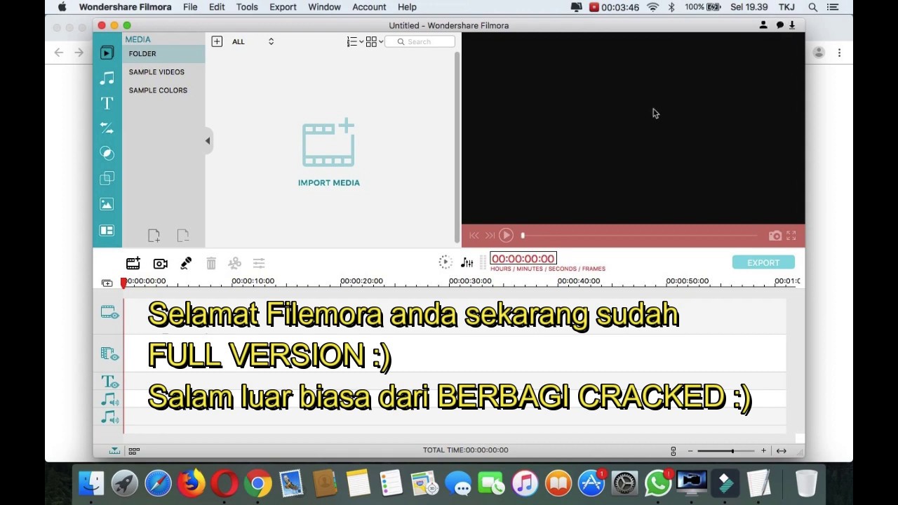 cara install filmora full version di macbook