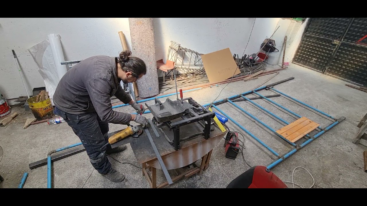 Karavan döner koltuk mekanizması yapımı kendin yap (Diy caravan swivel seat construction ) 7. bölüm