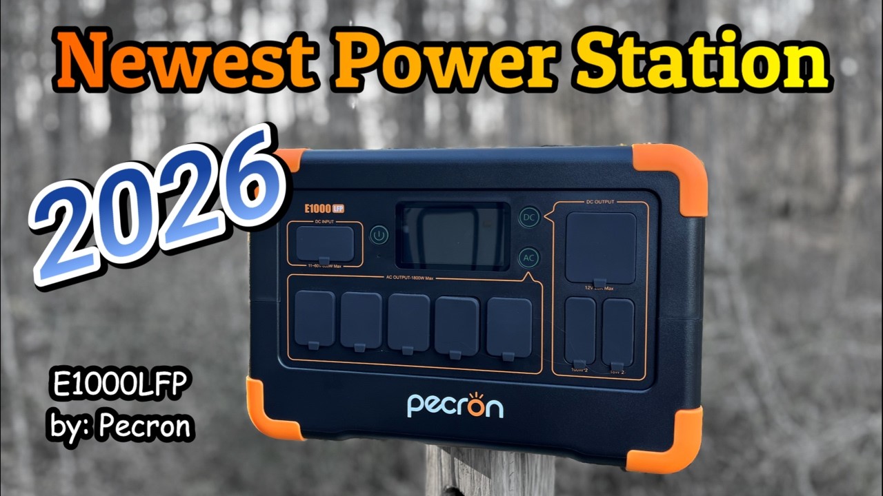 Introducing Pecron's Newest Power Station for 2026