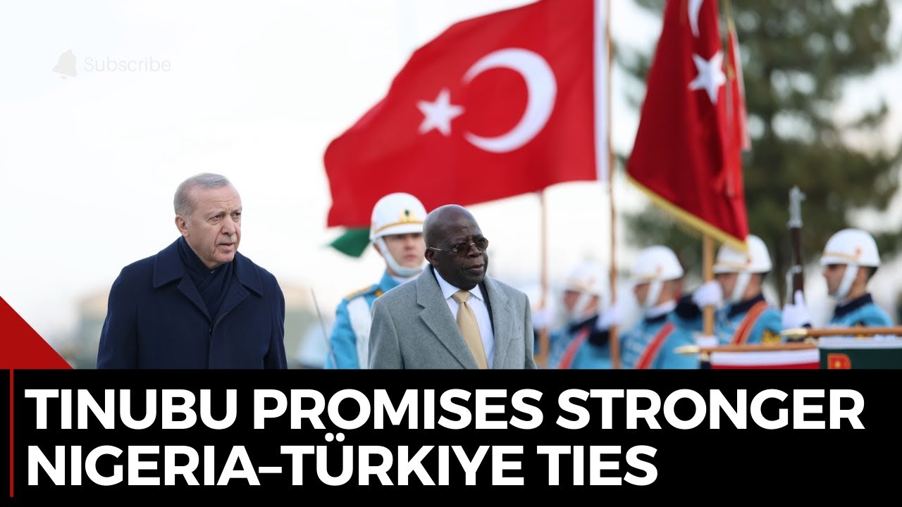 Tinubu Promises Stronger Nigeria–Türkiye Ties During Ankara State Visit