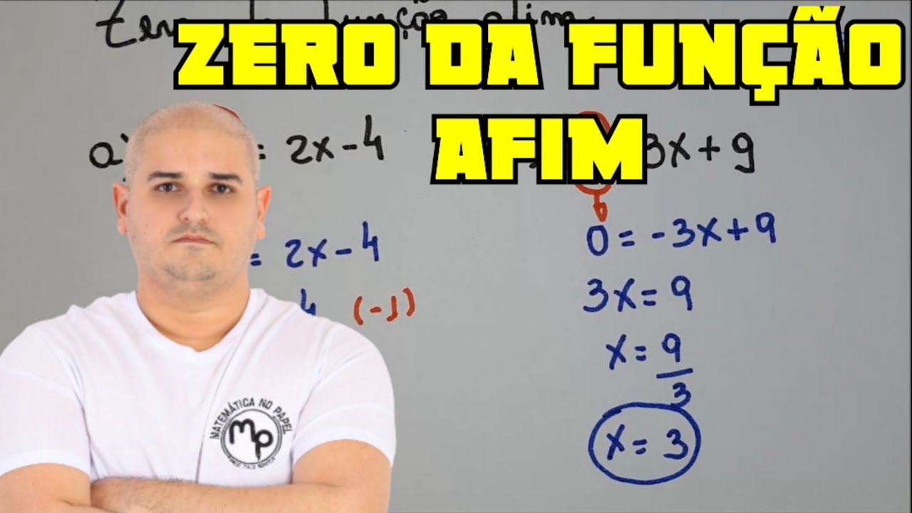 Fun&ccedil;&atilde;o Afim 03: Zero da fun&ccedil;&atilde;o Afim
