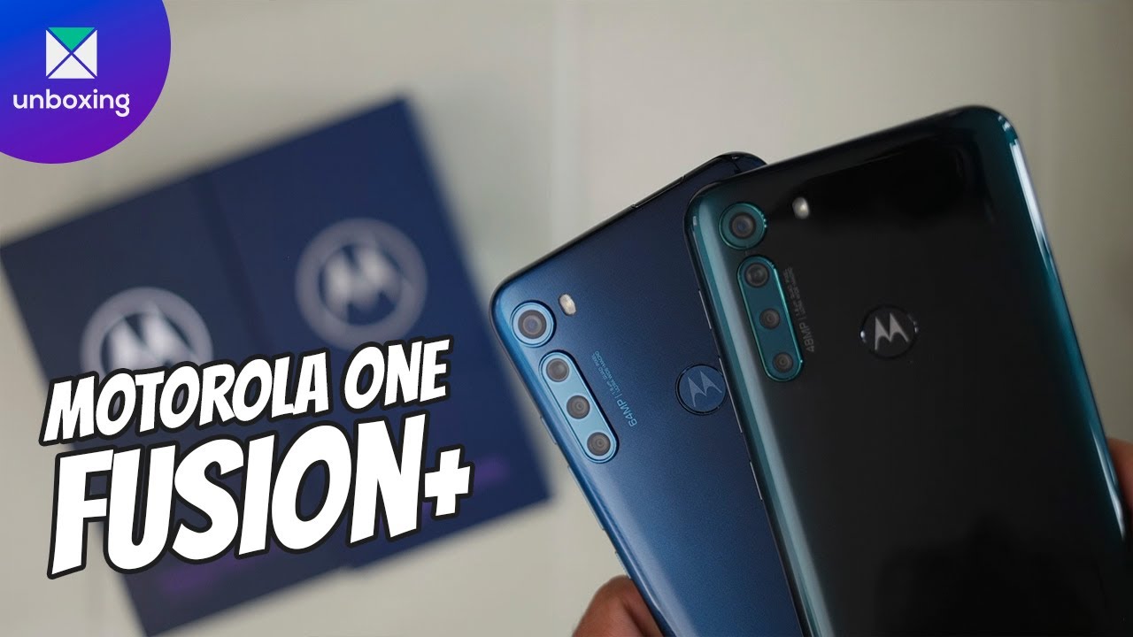 Motorola One Fusion y Fusion+ | Unboxing en español
