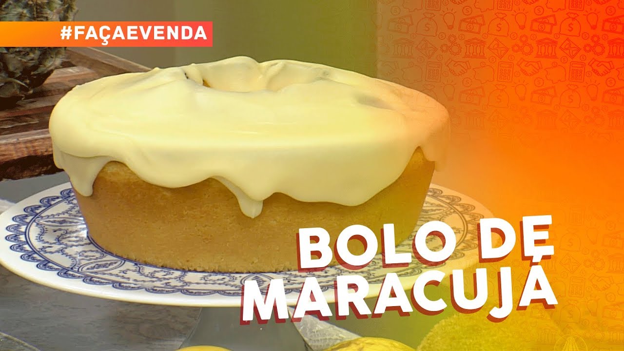 Minicurso de bolos de cafeteria: bolo de maracujá