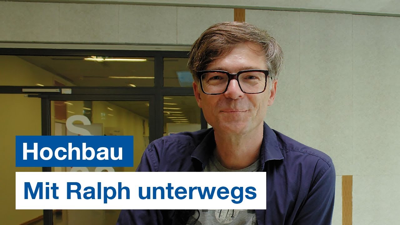 Ralph Caspers unterwegs in Sachen Hochbau 🏗️ Ein Stück Zukunft - RWTH