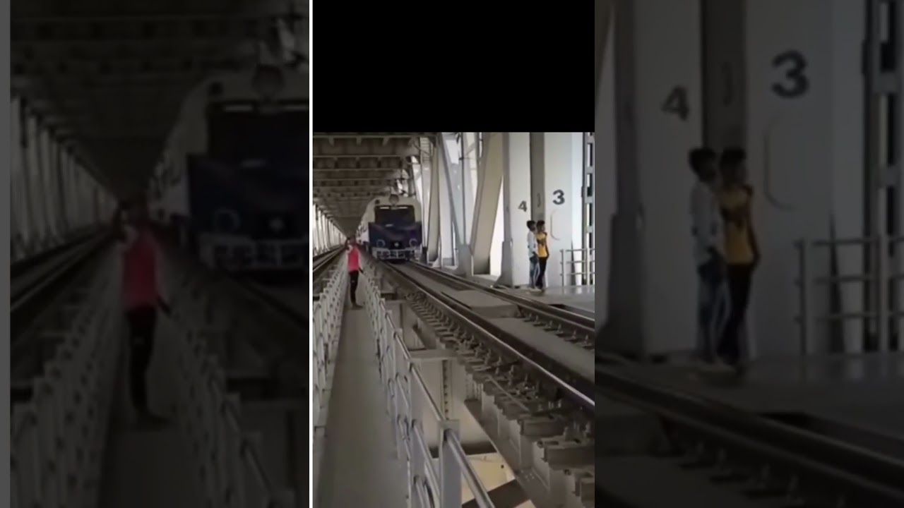Warning train incoming!! Graphic🛑