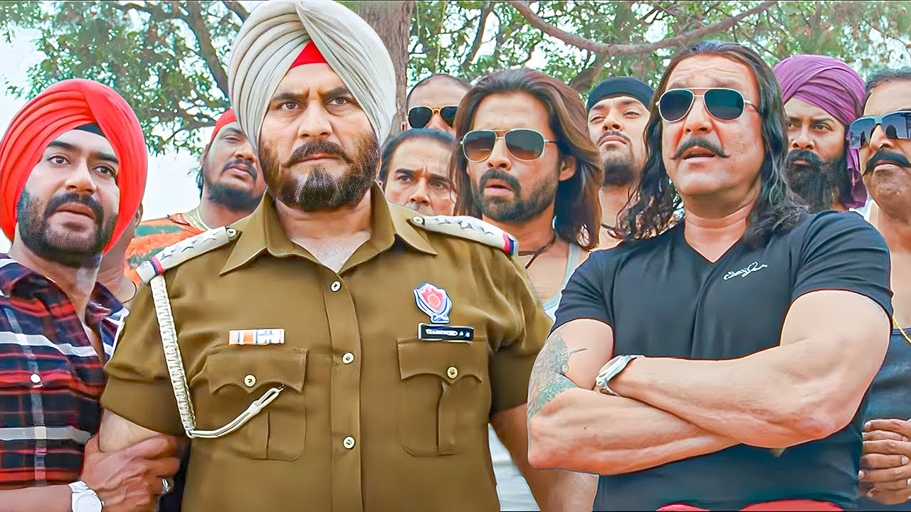 अपने घर में तो पाजी, कुत्ता भी शेर होता है | Movie Name - Son Of Sardar | Action Movie Scene