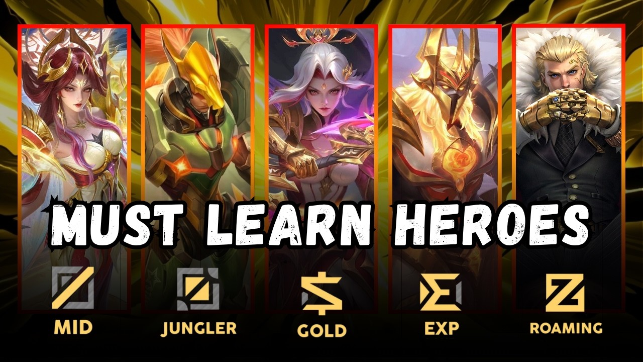 Top 3 Best Heroes You Should Play in Every Role