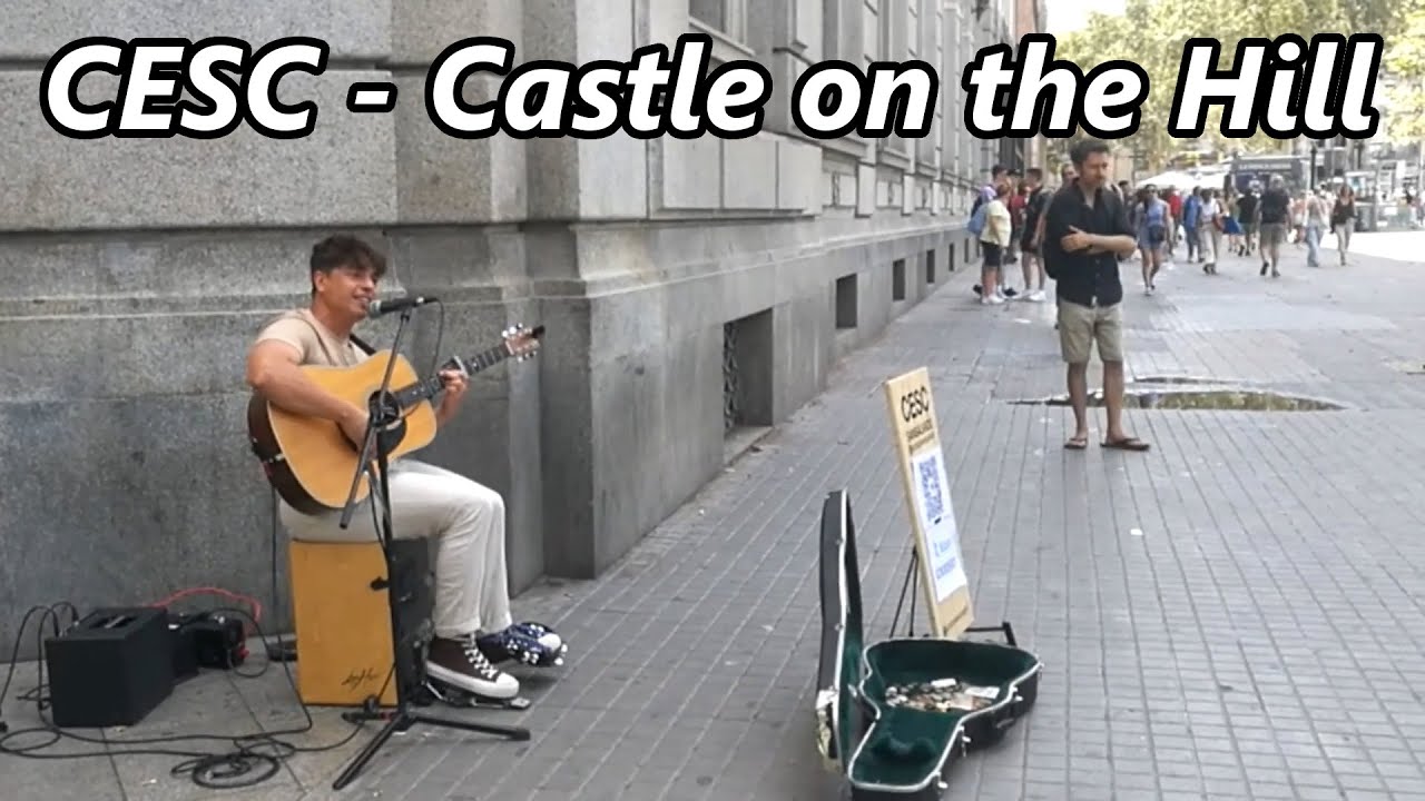 CESC - Castle On The Hill (Ed Sheeran) live in Barcelona (Spain) 2023