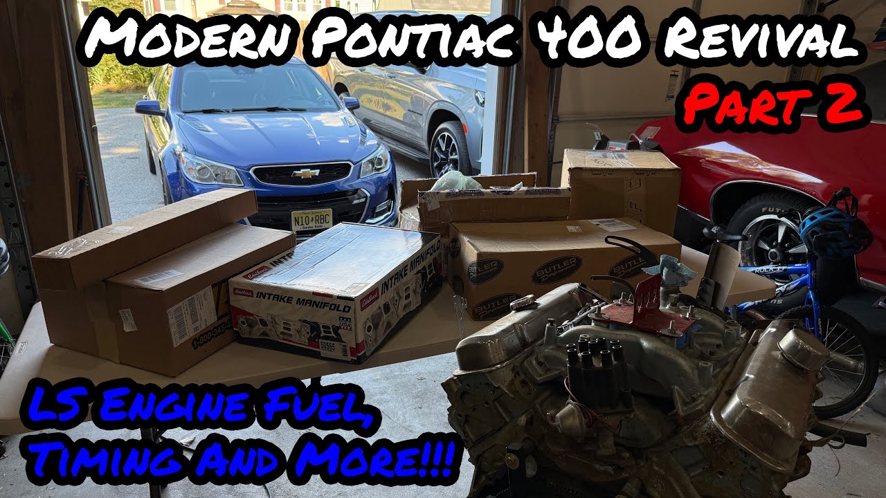 Modern Pontiac 400 Revival Part 2 - LS1 Fuel Injection and More