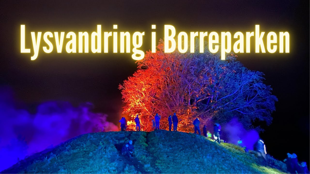 Lysvandring i Borreparken/