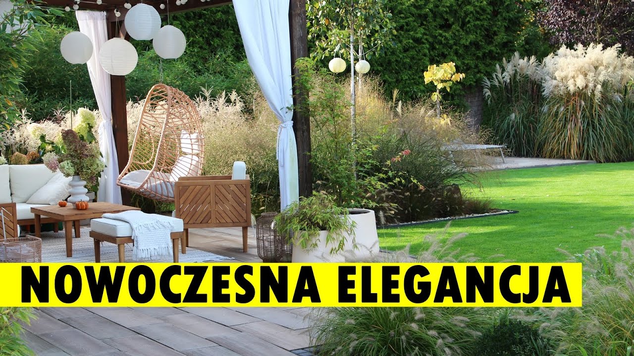 Ogród nowoczesny i elegancki. Ale z poszanowaniem naturalności i lekkości.