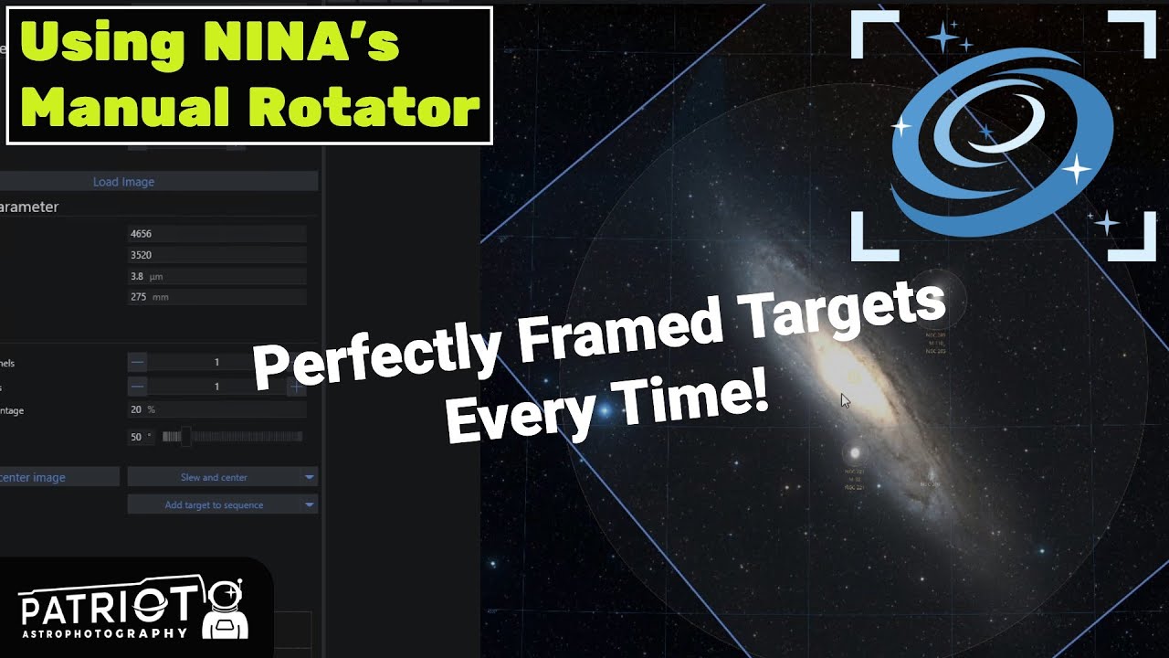 Better Framing in NINA with the Manual Rotator