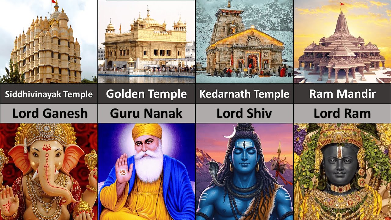 Индуистский храм и их Бог