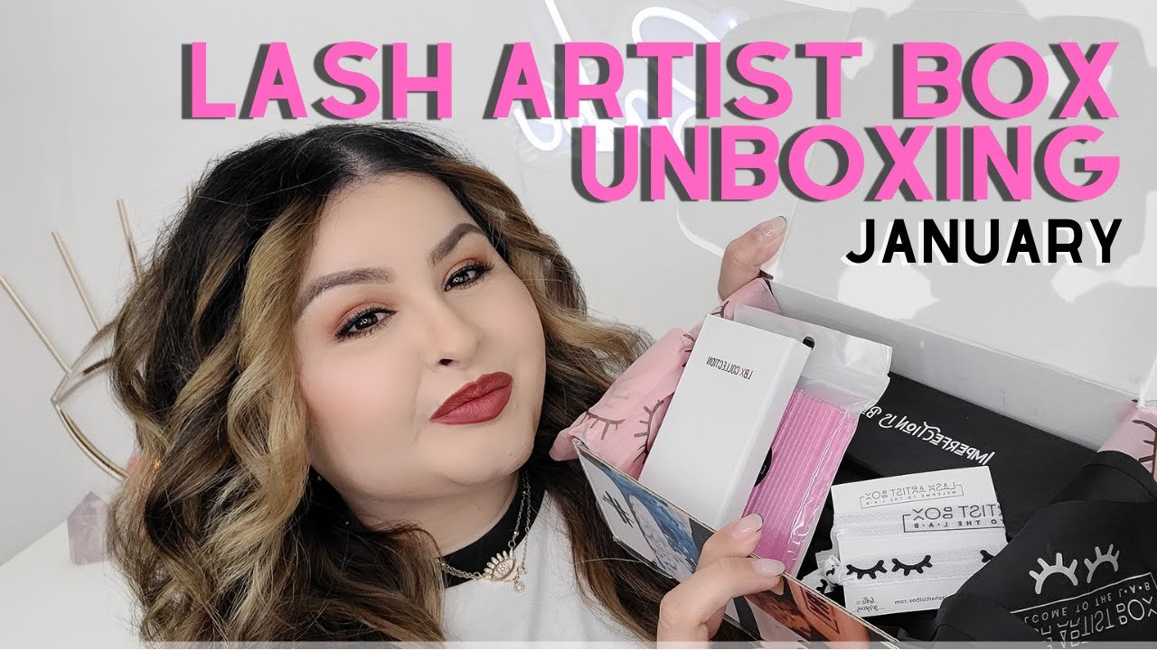 Lash Artist Box Unboxing || January