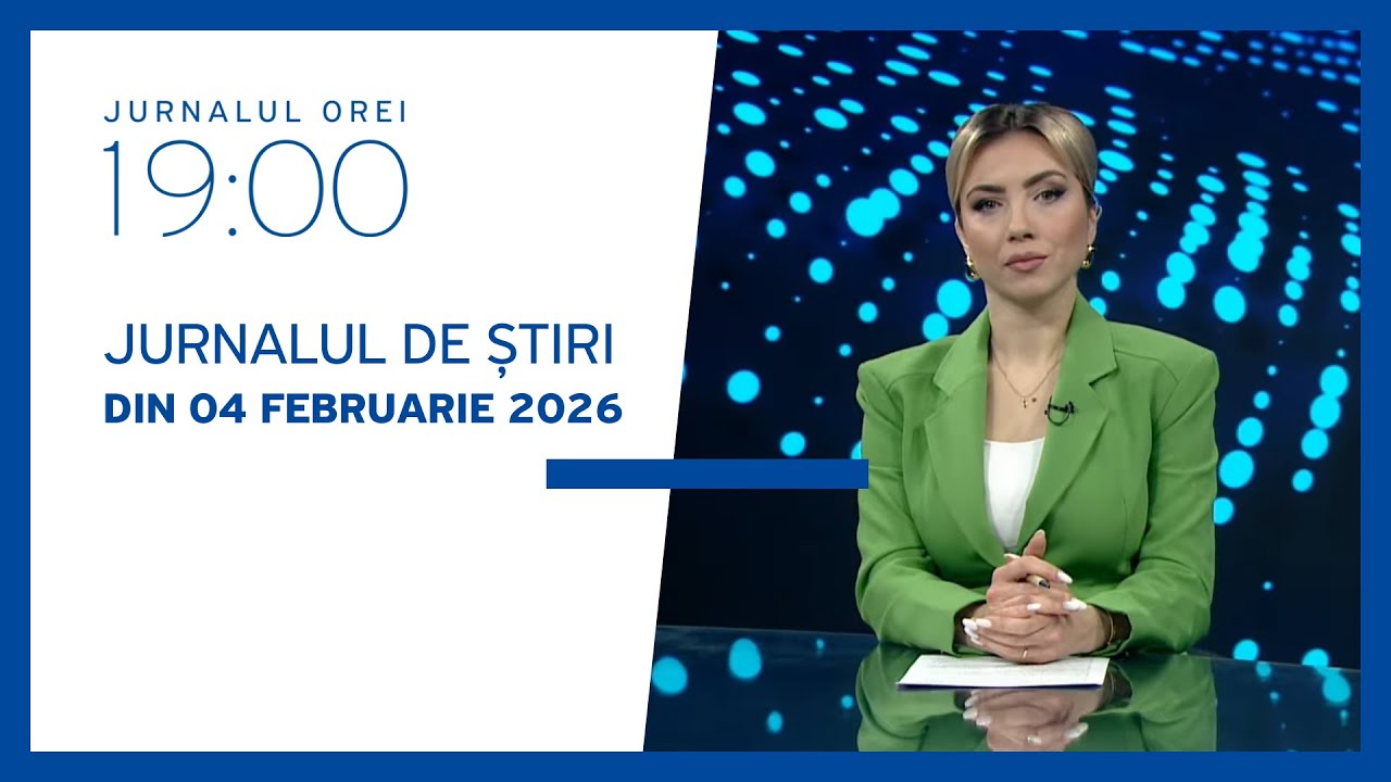 Jurnalul orei 19:00, 04.02.2026