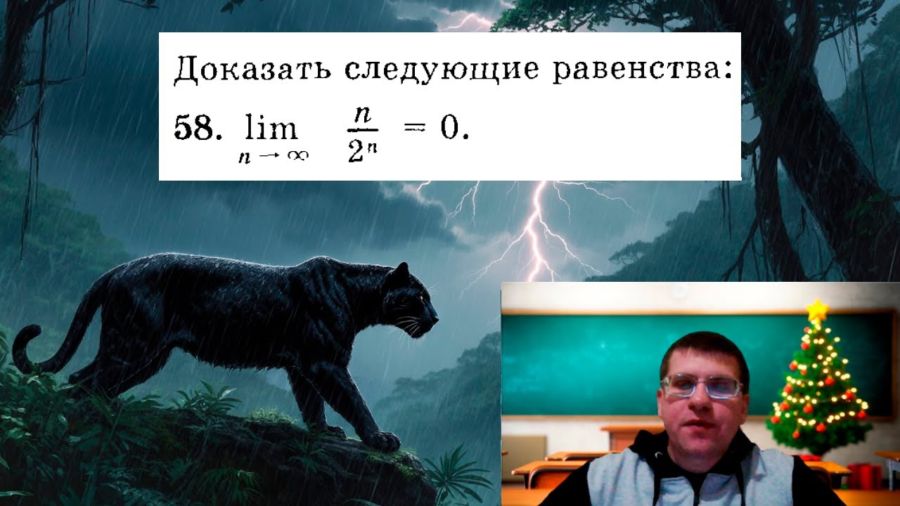 Демидович №58 (Доказать, что предел равен нулю) | Мат.  анализ