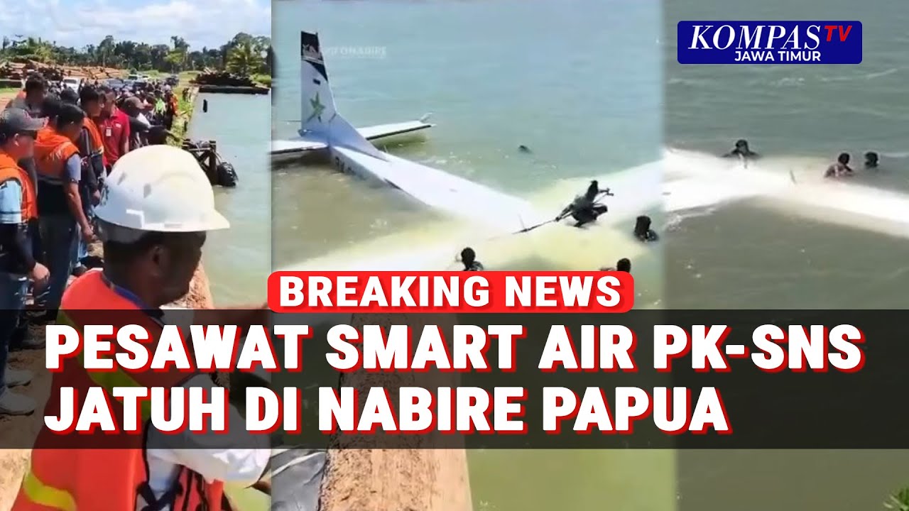 Kronologi Pesawat Smart Air PK-SNS Jatuh di Nabire Papua Tengah, Seluruh Penumpang Selamat!