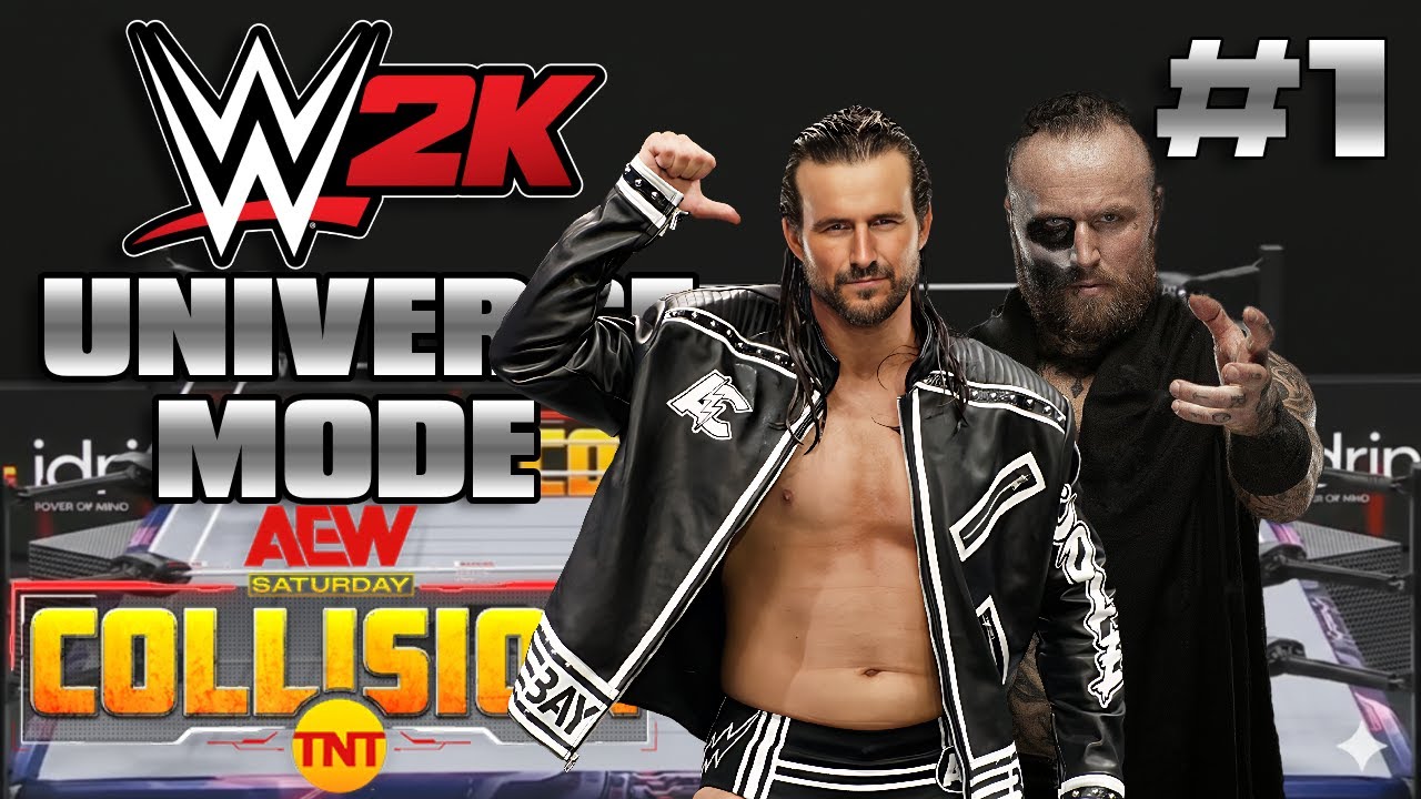 Its All About Fade to BOOM! | WWE 2K Universe Mode | AEW COLLISION | EPISODE 1