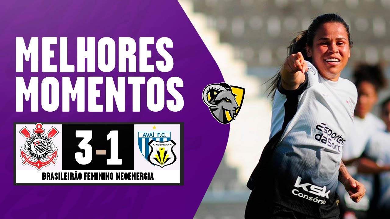CORINTHIANS VENCE DE VIRADA E ENCERRA PRIMEIRA FASE DO BRASILEIRÃO FEMININO | MELHORES MOMENTOS
