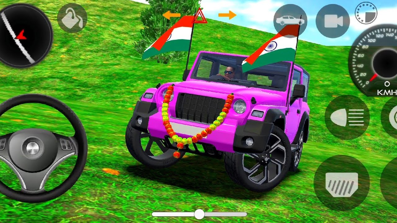 Modified Mahindra Thar Car Games: 😈Indian Cars (Gadi Wala Game) - Car Game Android Gameplay 2026 