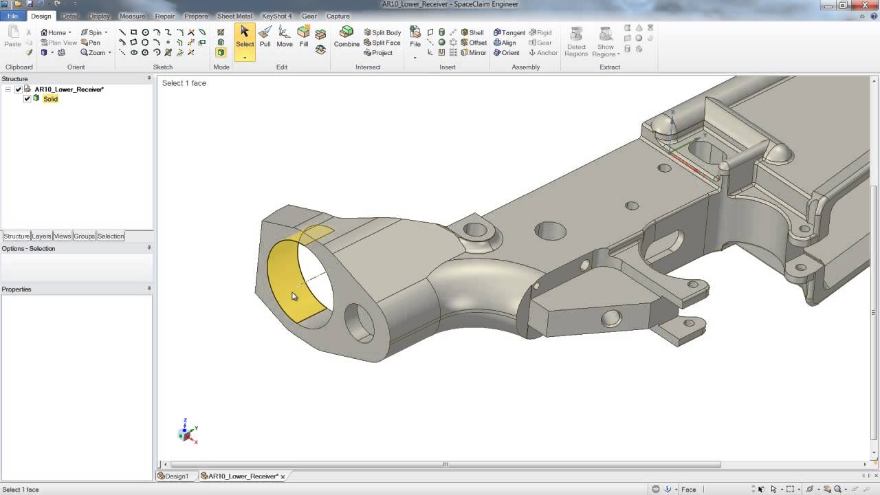 SpaceClaim Demo of the Week - Working with Dirty Geometry from all CAD Packages