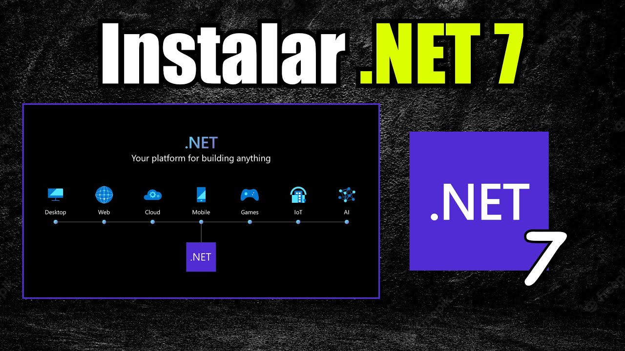 &iquest;C&oacute;mo INSTALAR .NET 7?