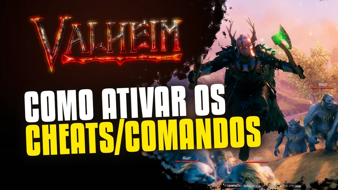 Como ativar os Cheats/comando no Valheim Pc/Xbox/console - Valheim