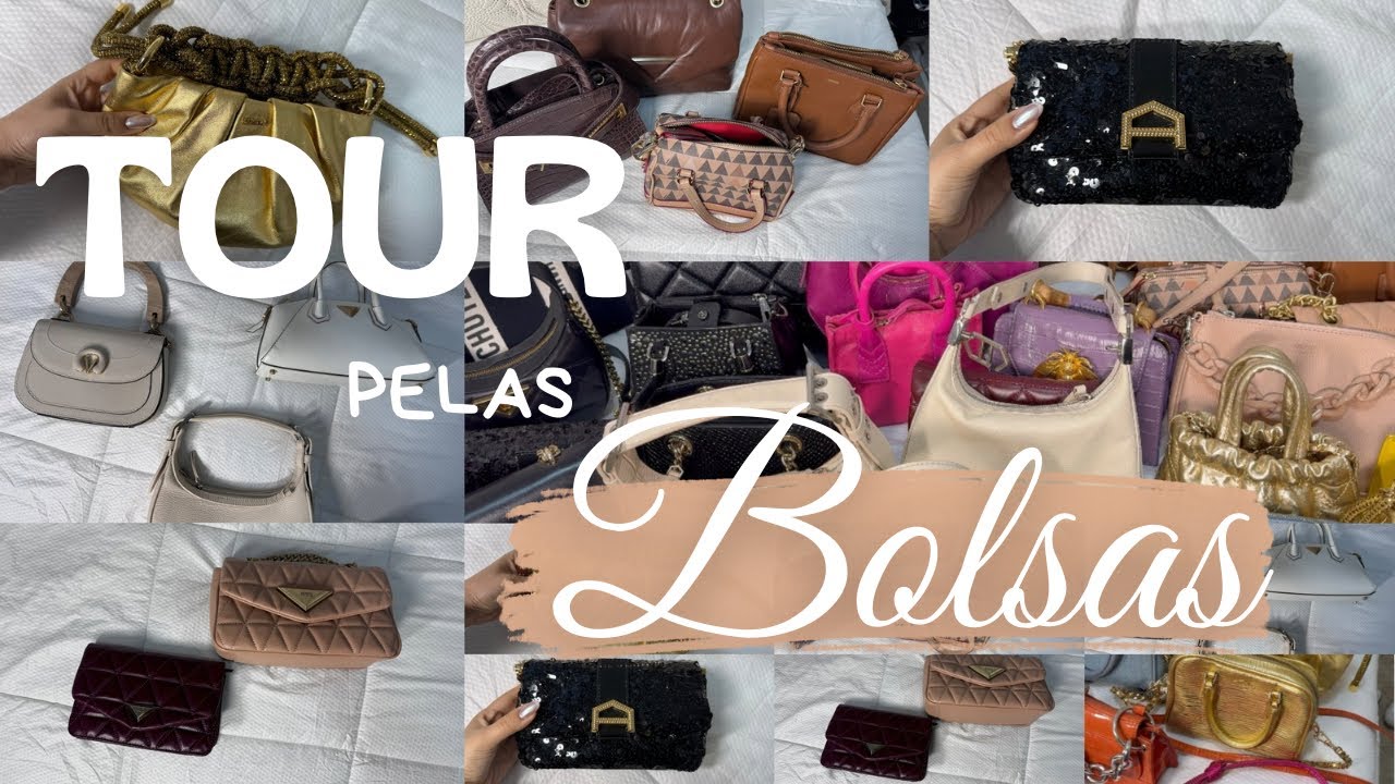 TOUR PELAS MINHAS BOLSAS!!! MAIS DE 40 MODELOS