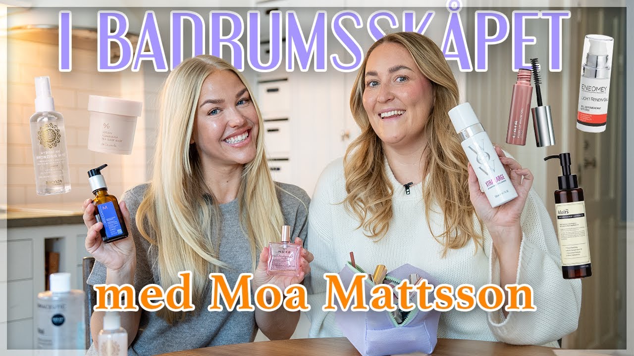 I BADRUMSSKÅPET MED MOA MATTSSON