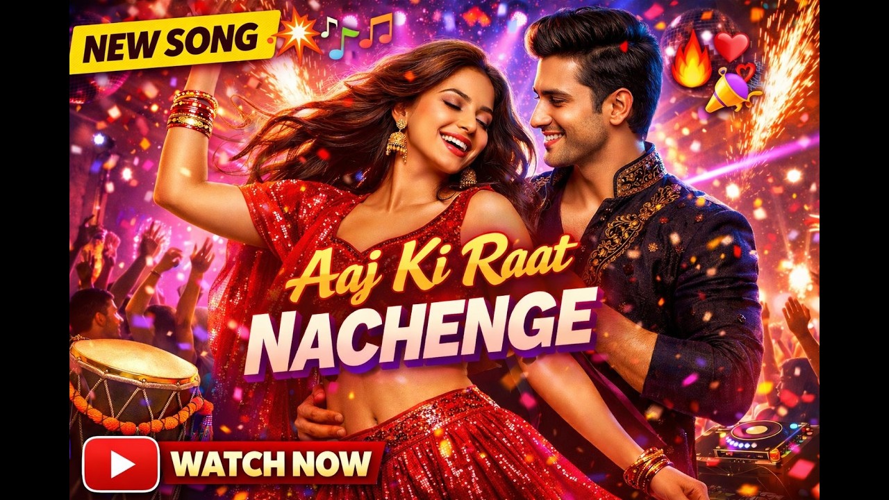 video Aaj Ki Raat Nachenge 💃 | New Song | Party song