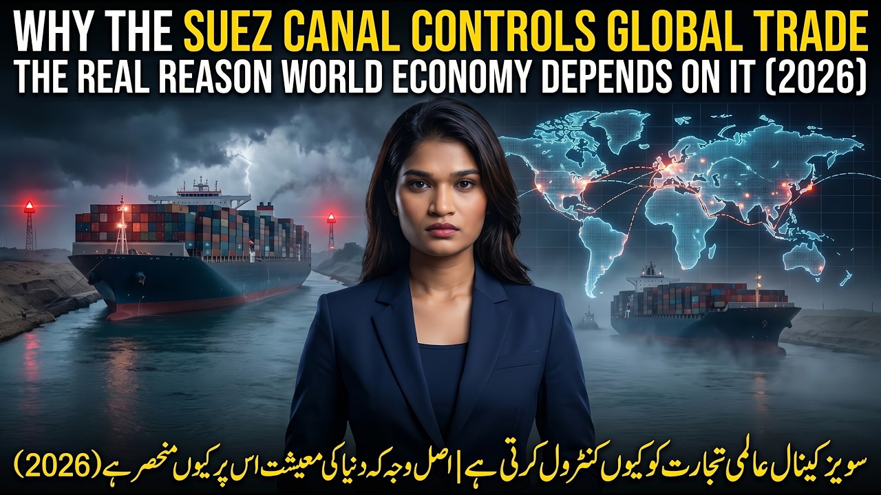 Why the Suez Canal Controls Global Trade | The Real Reason World Economy Depends on It (2026)