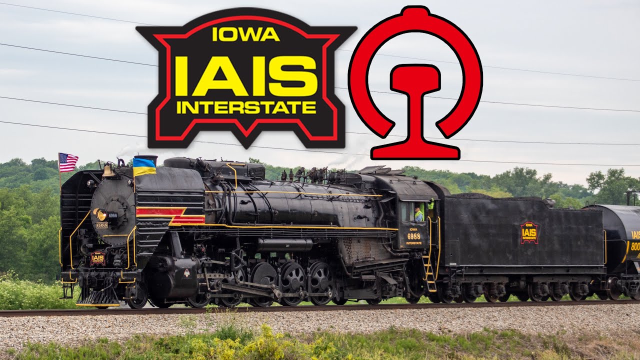 The last QJ | Iowa Interstate 6988 pulls revenue freight on its last run