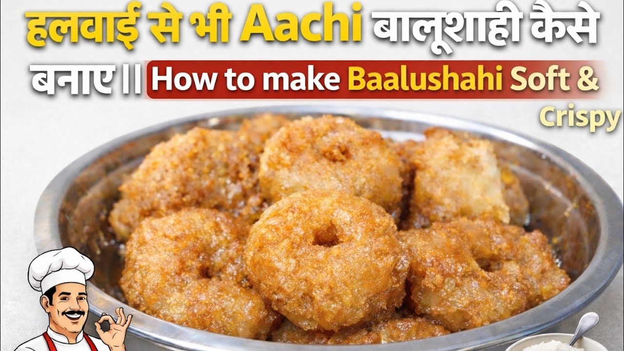 बालूशाही कैसे बनाए ||हलवाई से भी अच्छी बालूशाही बनाए सॉफ्ट और क्रिस्पी |How to make Baalushahi 2026