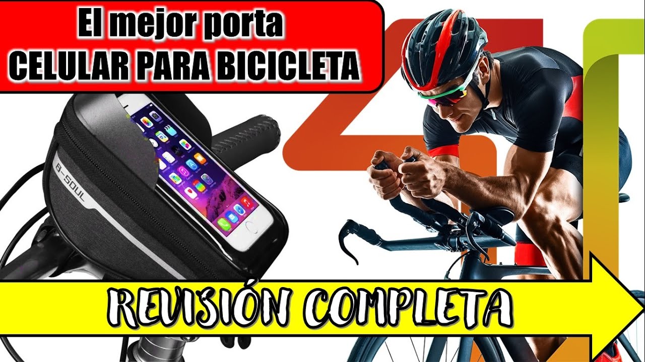 El mejor soporte de CELULAR para BICICLETA del mercado / ¿ Cual es la mejor BASE o BOLSA de todas ?
