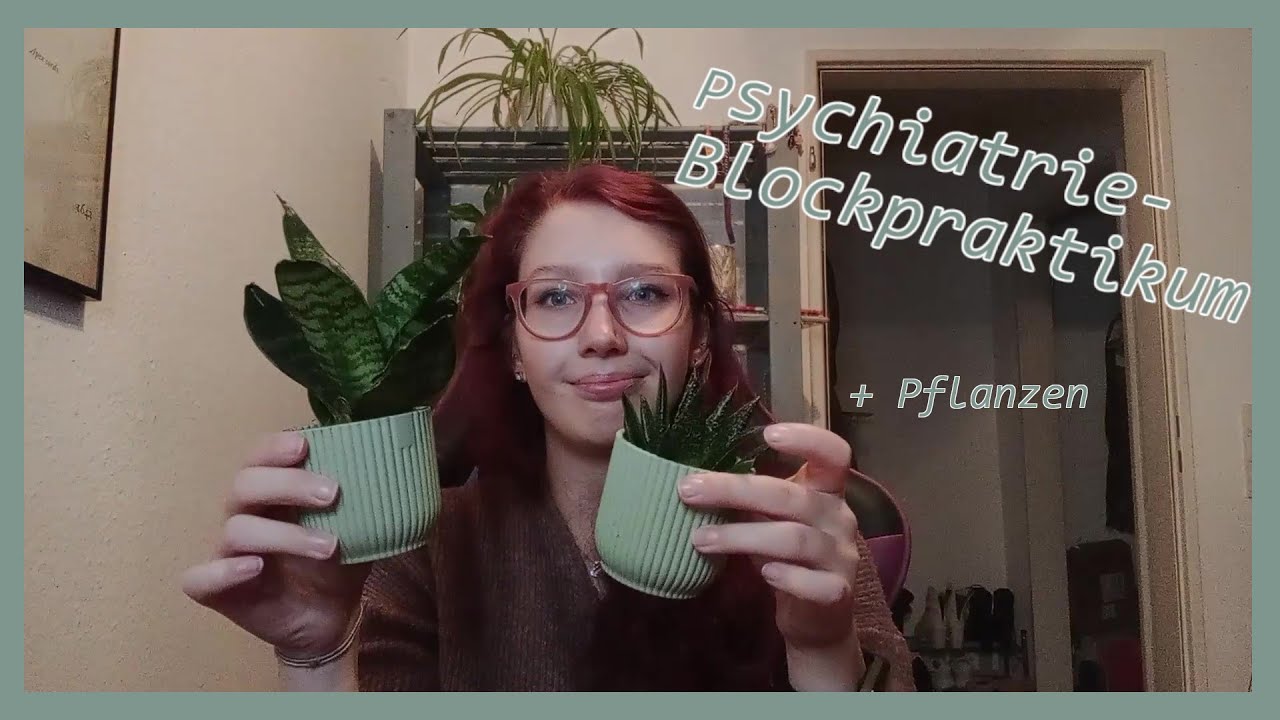 Psychiatrie-Blockpraktikum und Adventskalender-Pflanzen 🍃 // MedSchool Vlog