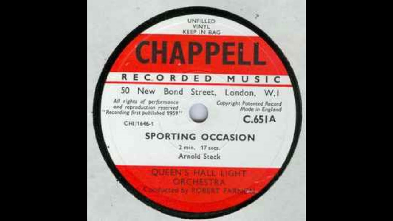 SPORTING OCCASION (Steck) Queen's Hall Light Orchestra - C.651