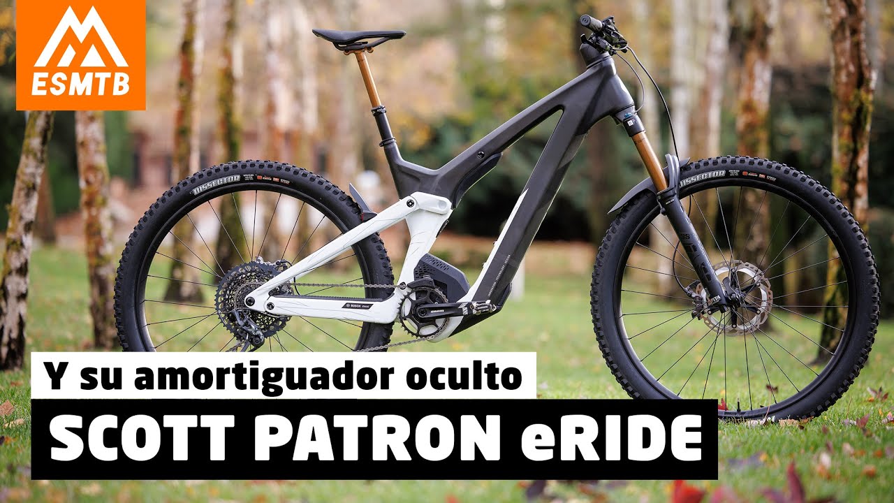 Scott Patron eRIDE, más que un amortiguador oculto