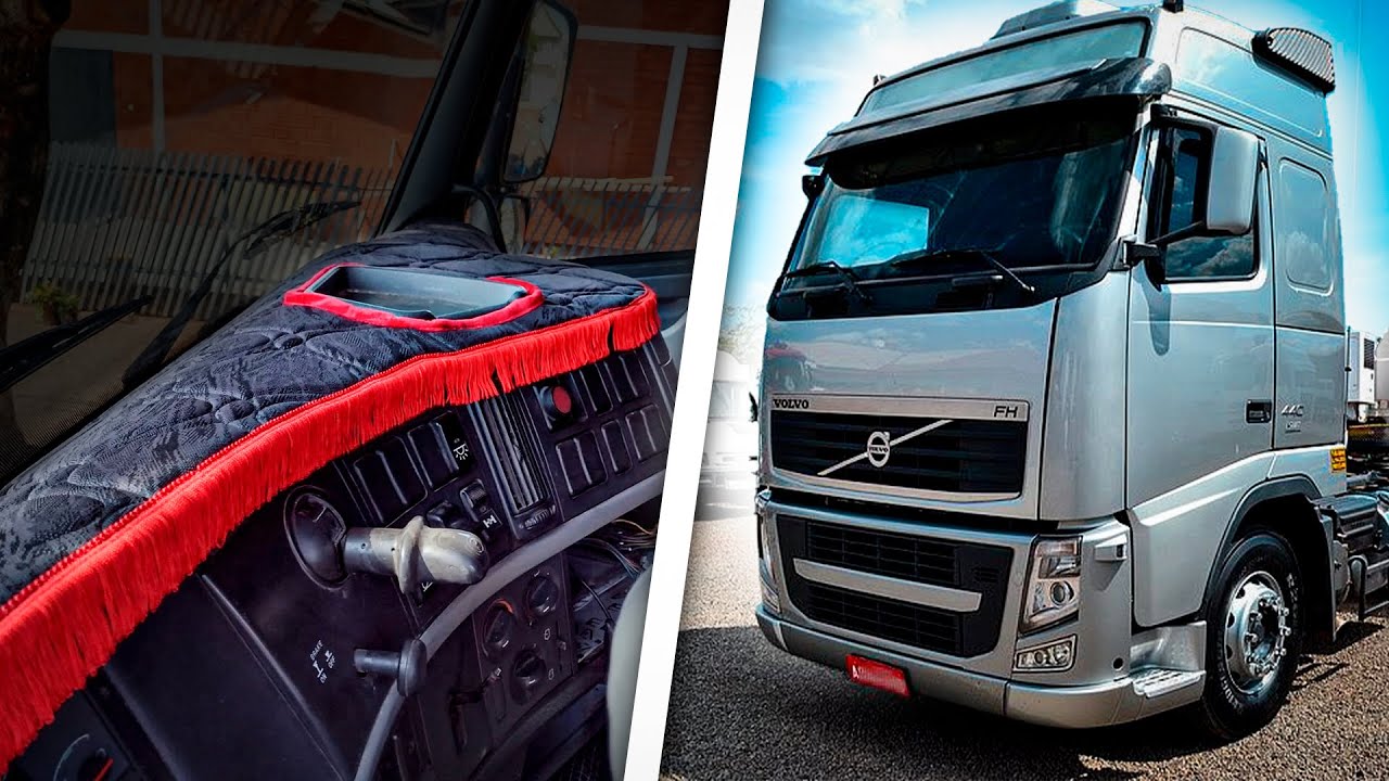 Volvo FH 440 - TAPEÇARIA COMPLETA *antes e depois*