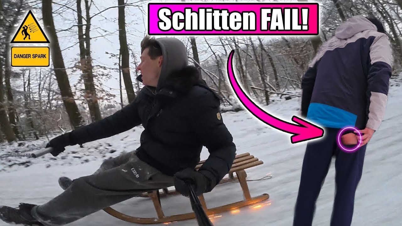 SCHLITTEN am Auto GEHT SCHIEF (nicht nachmachen!) | ADV Bros