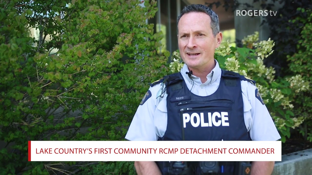 Lake Country welcomes Jon Collins as its first ever community RCMP Detachment Commander