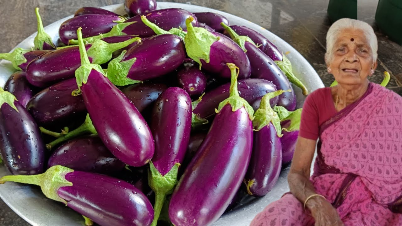 kathari vathal/கத்தரி இப்படித்தான் வத்தல் போடுவோம்...